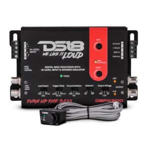 DIGITAL BASS PROCESSORS WITH HI TO LOW SIGNAL CONVERTER INPUT