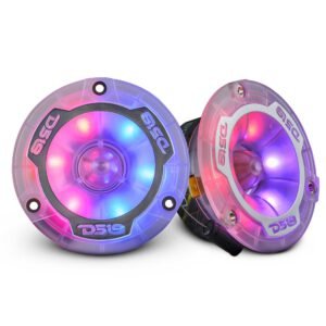3.8" SUPER BULLET TWEETER WITH DIGITAL LED LIGHTS - PRO-TW1LD